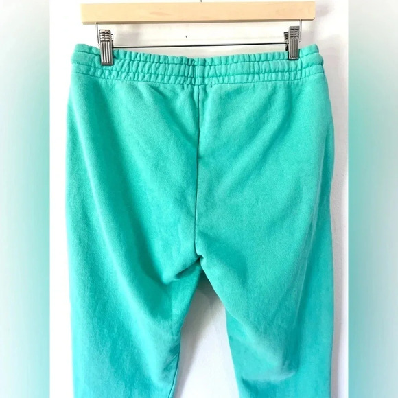 TALENTLESS Elementary Collection Teal French Terry Spell Out Jogger Sweat Pant - Picture 8 of 9
